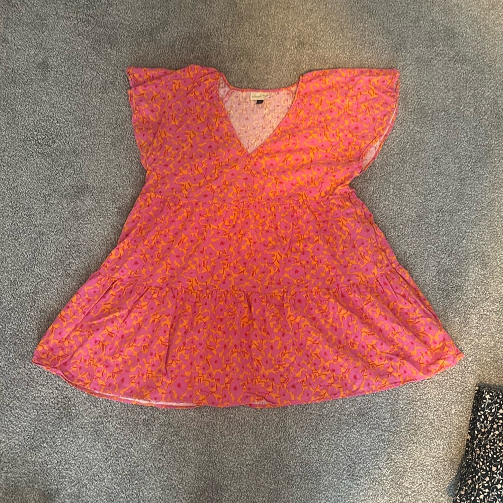 Flutter Sleeve Dress